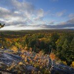 FCR-13438 - Fall color views from atop Hogback Mountain near Marquette, Michigan on Michigan's Upper Peninsula.
