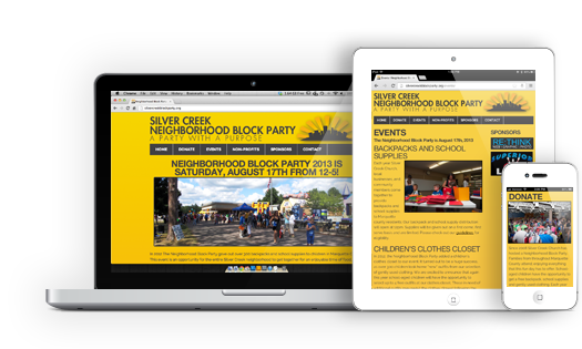 Silver Creek Neighborhood Block Party Website